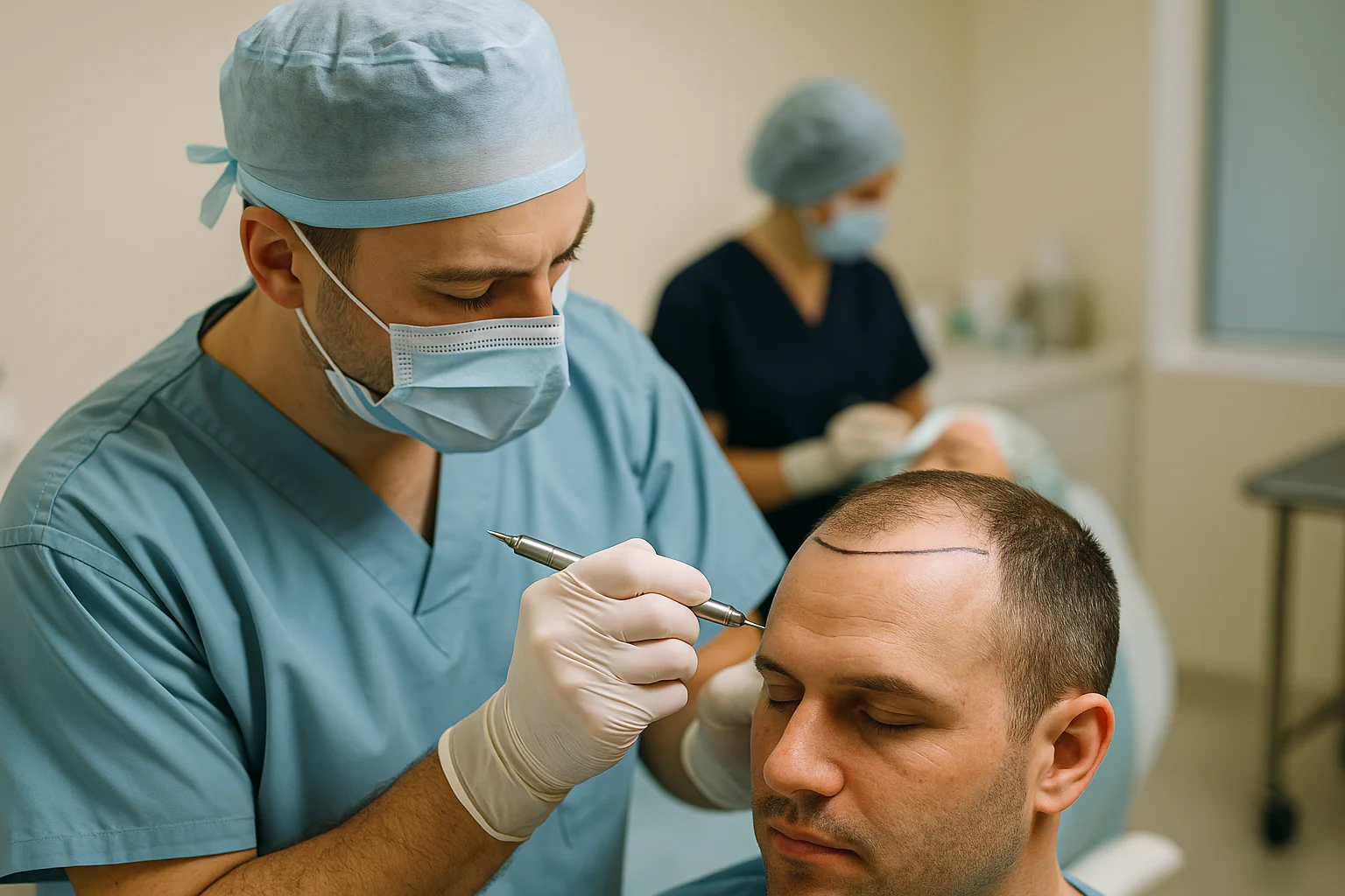 بررسی کامل پروسه کاشت مو