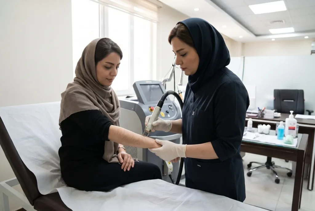 آیا لیزر مو را سفید می‌کند؟ پاسخ علمی، ۵ دلیل واقعی و راه تشخیص
